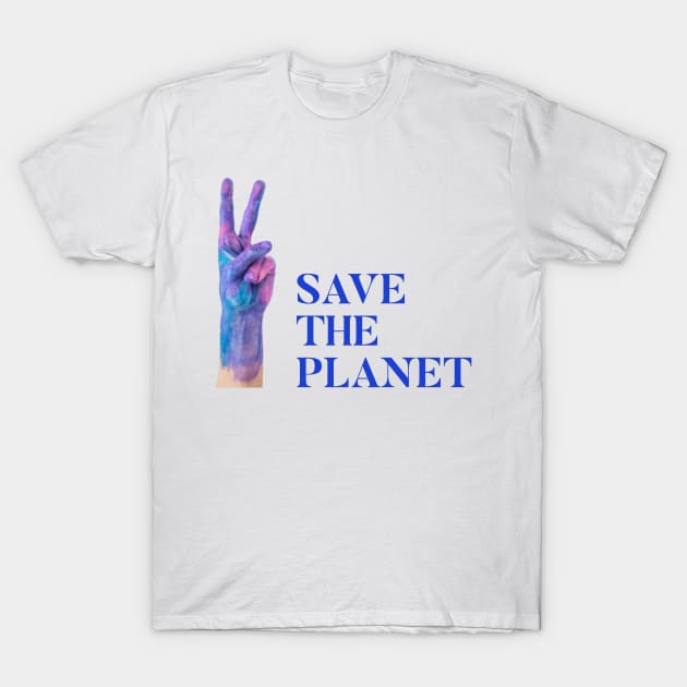 Save the planet stickers and t-shirts! T-Shirt by chessmate